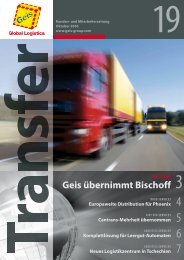 Geis übernimmt Bischoff - Geis SDV