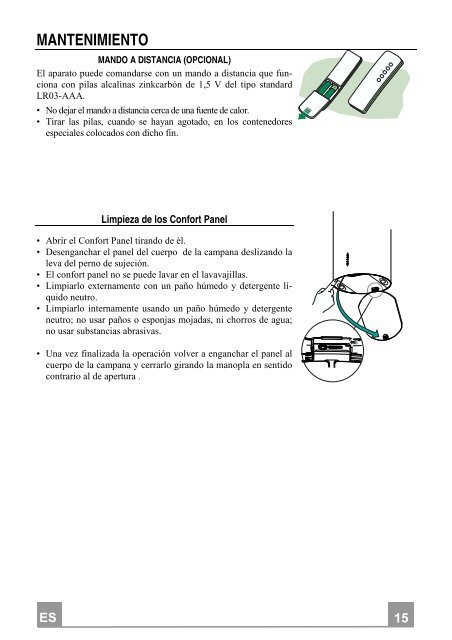 Instrucciones para el uso y la instalaci