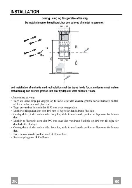 Instrucciones para el uso y la instalaci