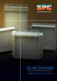 CoIL HEAT EXCHAngERS - S & P Coil Products Limited