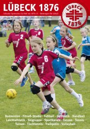 Punktspiel Schleswig Holstein Liga 1.B-Jugend SG HANSE Lübeck