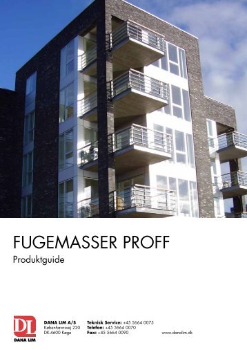 Fugemasser ProFF - Dana Lim A/S