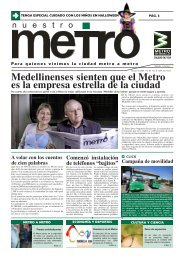EdiciÃ³n 86, octubre de 2009 - Metro