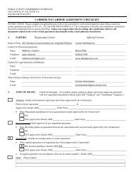 arb 529, supplemental application, 2/26/2004 - State of Oregon