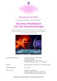 Sonntag 29. Juli 2012 Ingrid Keminer und Jeet TV ... - Galacticnetwork