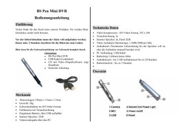 Mini Pen Interview Recorder - BuS - Sitech - Shop