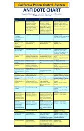 Oh no! - California Poison Control System