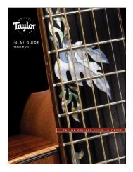 Download Inlay Guide - Taylor Guitars