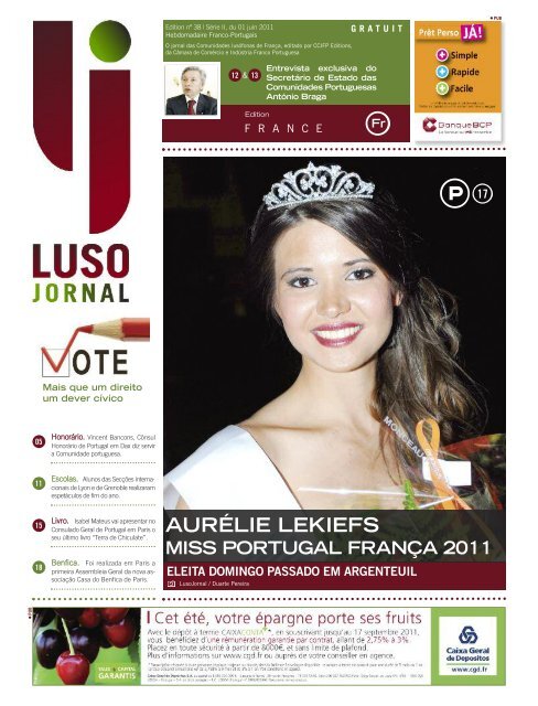 Aurélie lekiefs - Luso Jornal