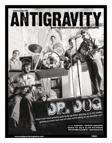 [your new orleans music and culture alternative] - Antigravity Magazine