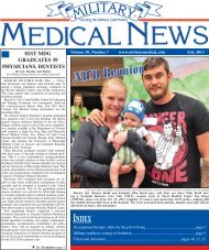 July 2013 - Military Medical | News