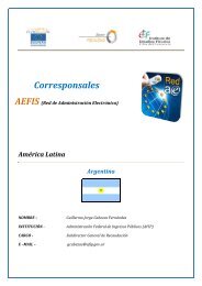 Corresponsales - EUROsociAL Fiscalidad