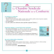 0320 Fiche profils ? 2 - Chambre Syndicale Nationale de la Confiserie