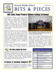 Bits & Pieces January 2012 - Norwell Public Schools