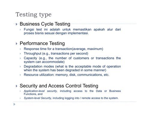 Test plan