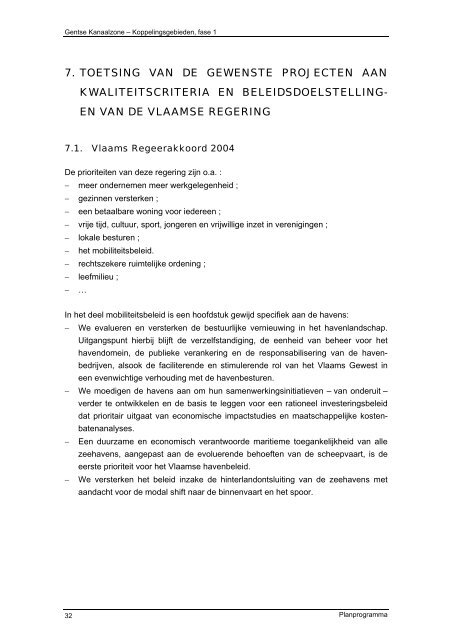 Landinrichtingsproject Gentse Kanaalzone - Vlaamse ...