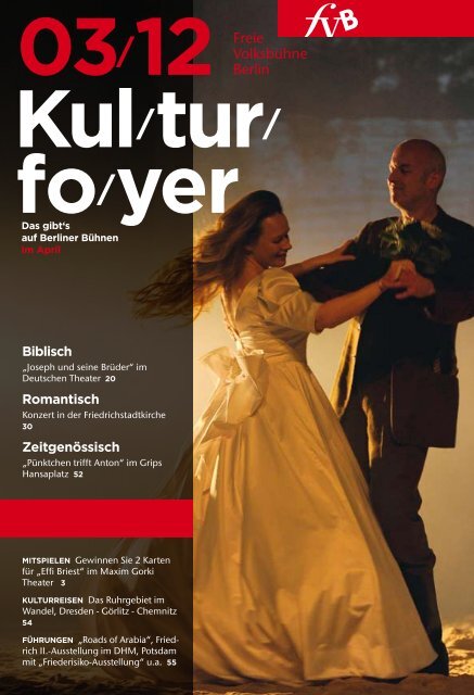 Kulturfoyer 03/2012 - Freie Volksbühne Berlin