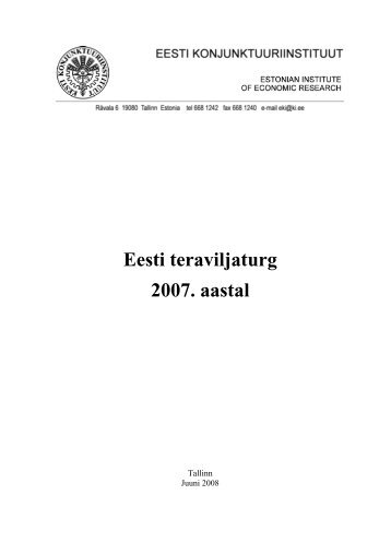 Eesti teraviljaturg 2007. aastal - PÃµllumajandusministeerium