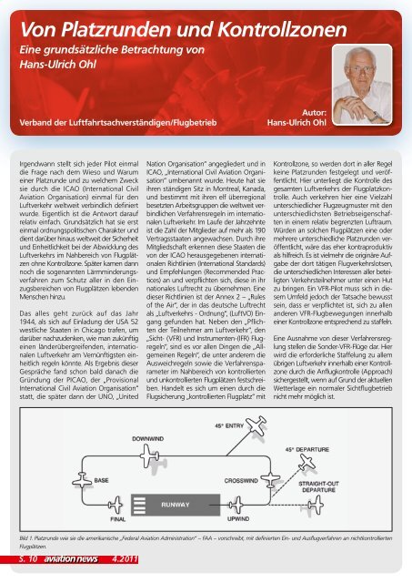 Ausbildung zum Diplom-Luftfahrt - Verband der ...