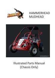 Mudhead Parts Book - Hammerhead Off-Road