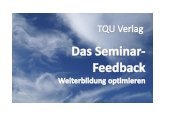 Seminar-Feedback - Tqu-group.com