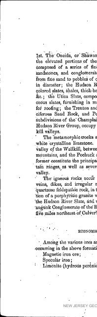 NJDEP - NJGS - First Annual Report of the Geological Survey of the ...