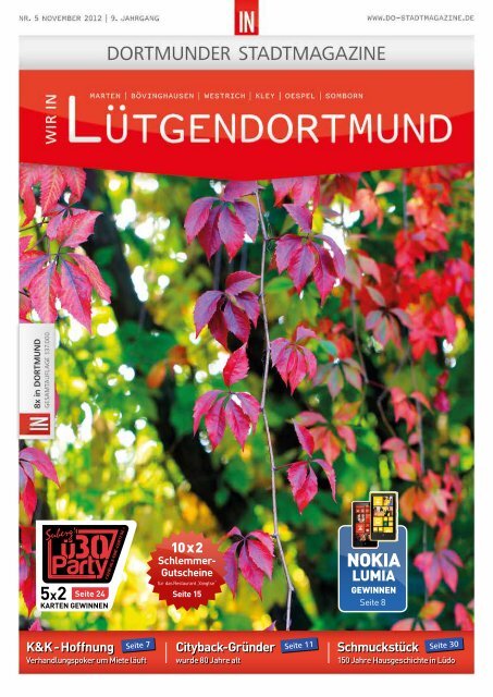 Wir in Lütgendortmund - Dortmunder & Schwerter Stadtmagazine