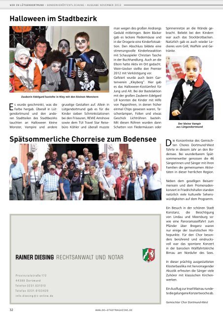 Wir in Lütgendortmund - Dortmunder & Schwerter Stadtmagazine