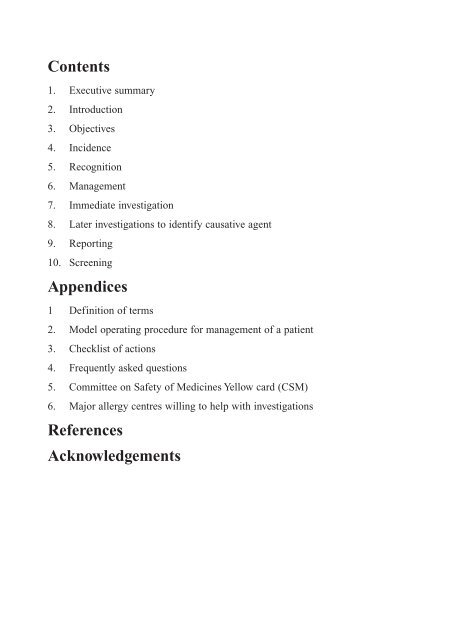 suspected anaphylactic reactions associated with anaesthesia - aagbi