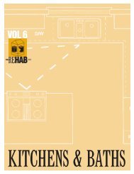 The Rehab Guide, Volume 6: Kitchens & Baths - ToolBase Services