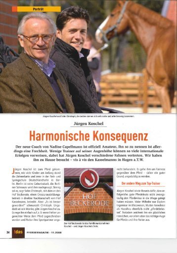 Download dieses Artikels als PDF - Koschel Dressage