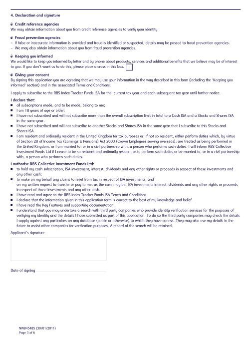 ISA application form (PDF, 104KB) - NatWest