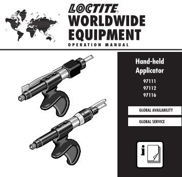 hand-held applicator 97111/97112/97116 - Loctite