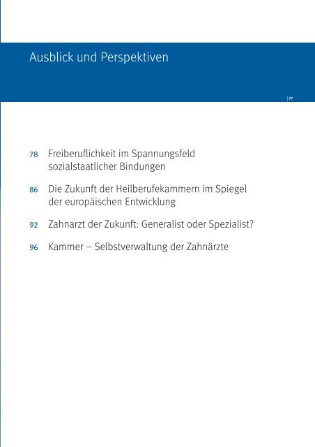 Landeszahnärztekammer Baden-Württemberg 50 Jahre ... - Lzk Bw