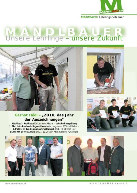 NEWS - Mandlbauer Bau GmbH