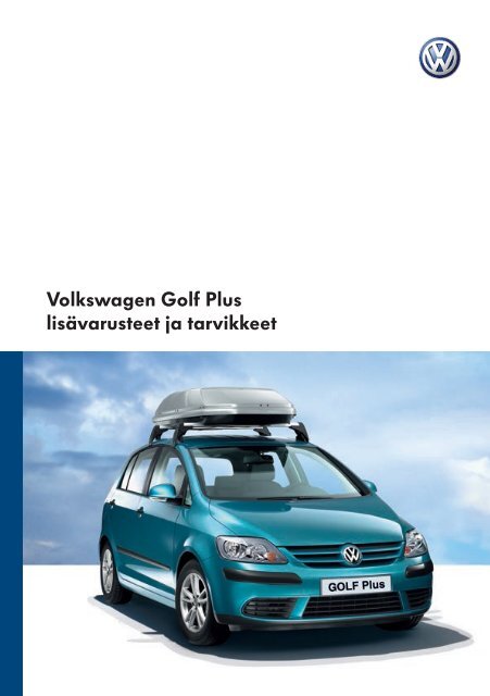 VW Golf Plus.indd - Volkswagen
