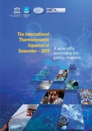 The International thermodynamic equation of ... - unesdoc - Unesco