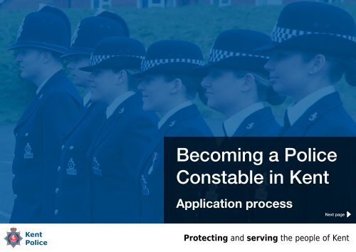 Becoming a Police Constable in Kent - Kent Police
