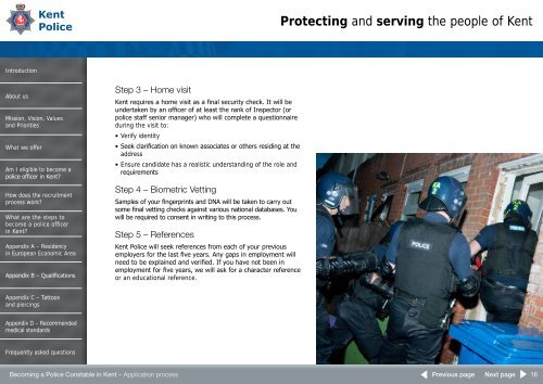 Becoming a Police Constable in Kent - Kent Police