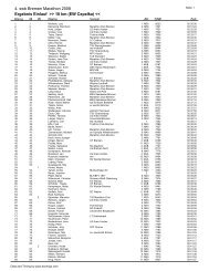 4. swb Bremen Marathon 2008 Ergebnis Einlauf >> 10 km (EW ...