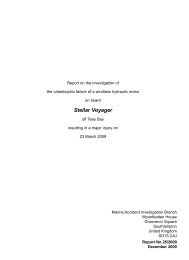 Stellar Voyager - Marine Accident Investigation Branch