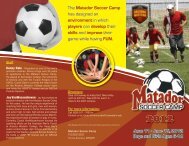 Matador Soccer Camp - Arizona Western College