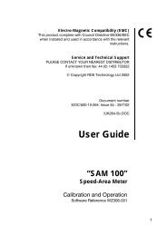 SAM 100 - RDS Support Server