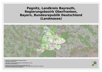 Pegnitz, Landkreis Bayreuth, Regierungsbezirk  ... - MapOSMatic