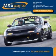 Catalogue - MX5 Parts