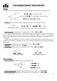 Ângulos no plano