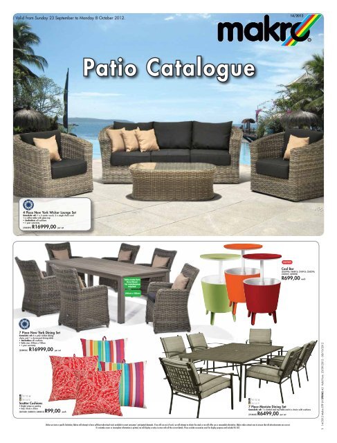 Patio Catalogue - Makro