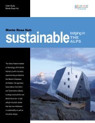 Monte Rosa Hut, Sustainable Lodging in the Alps - Vectorworks