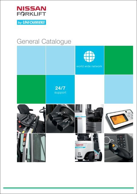 General Catalogue (Adobe PDF format 2452 KB) - nissan forklift