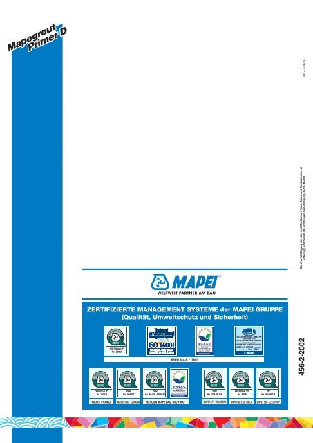 Mapegrout Primer D Mapegrout Primer D - Mapei